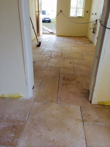 limestone floor